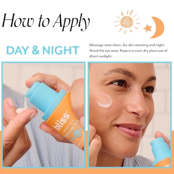 Bliss Bright Idea Brightening Serum with Vitamin C & Tri-peptides, 15ml, New - Picture 7 of 10